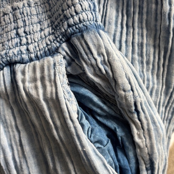 Faherty Dream Cotton Gauze Wde Leg Pant for Crafting Cutting Quilting Upcycle - Picture 9 of 11